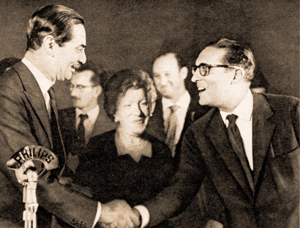 Jânio Quadros e Carlos Lacerda