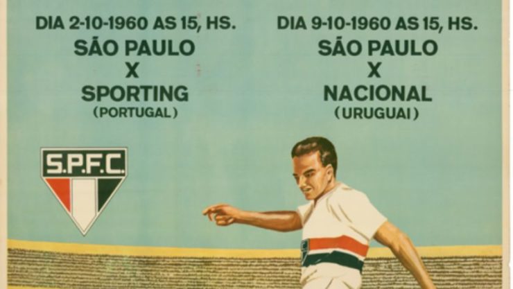 Cartaz de inauguração do Estádio do Morumbi