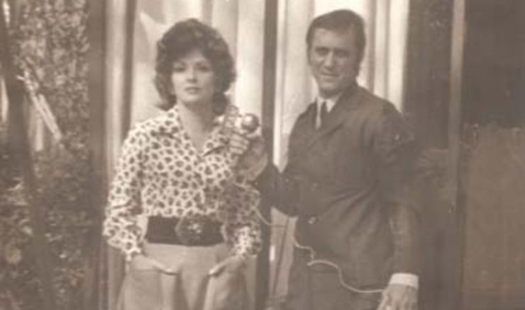 Milton Parron com Gina Lollobrigida