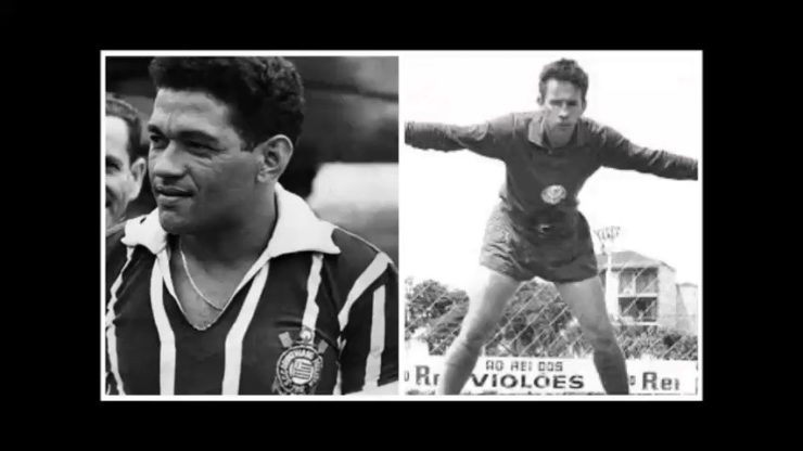 Garrincha e Valdir Moraes